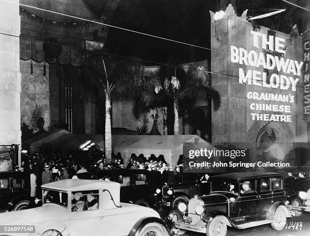 The Broadway Melody Premiere at Grauman's Chinese Theatre