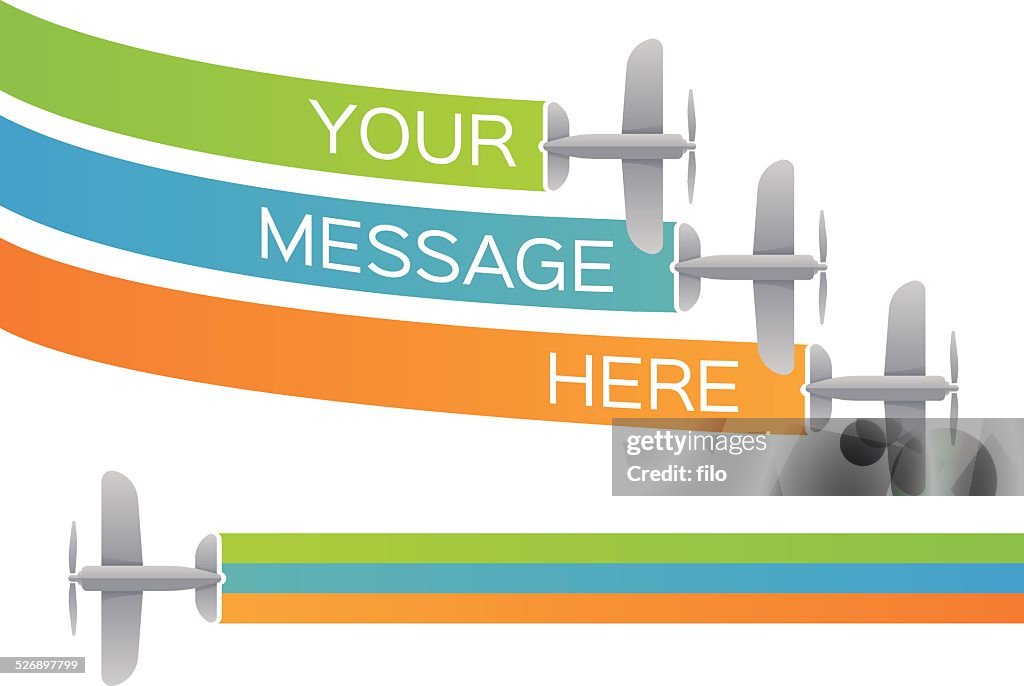 Flying Plane Messages