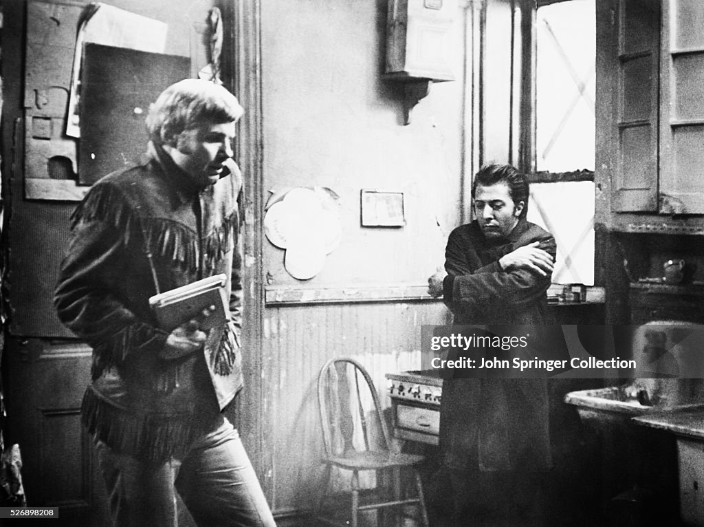 Dustin Rizzo Jon Voight as Joe Buck and Dustin Hoffman as Ratso Rizzo in Midnight ...