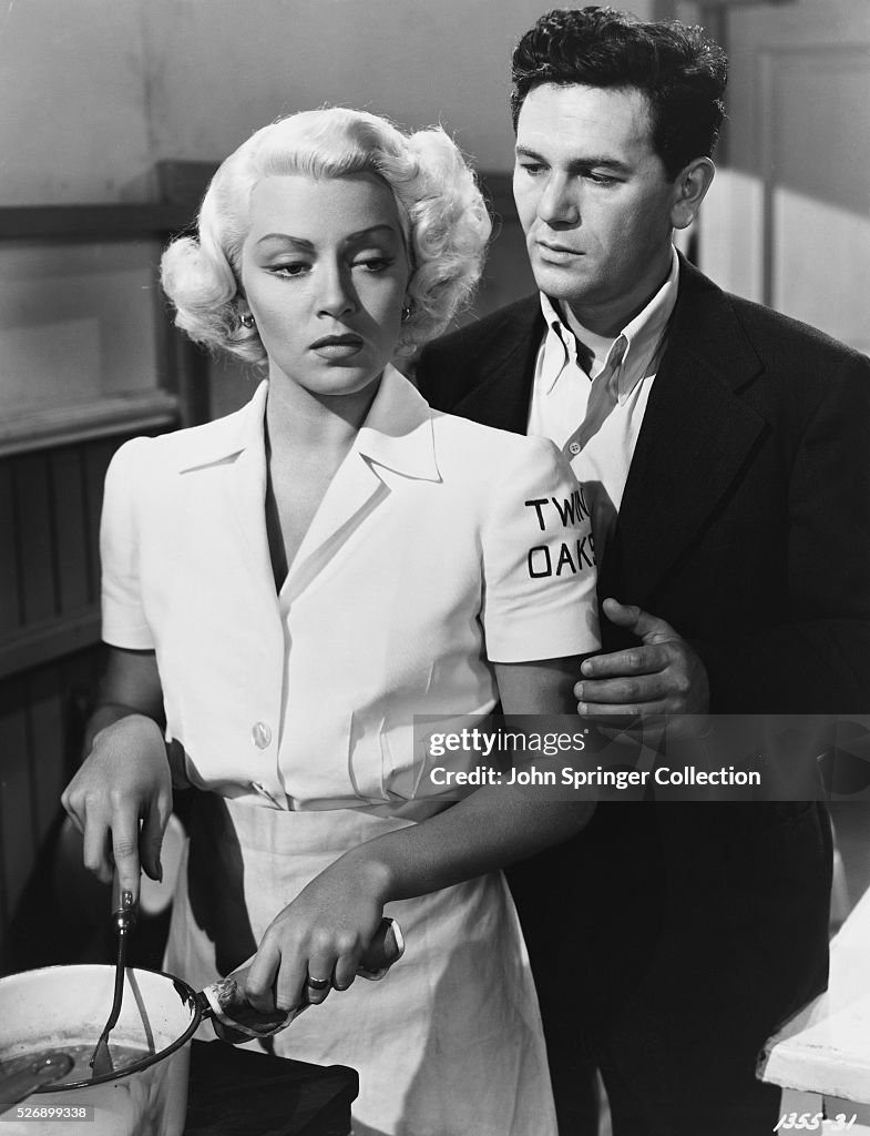 Lana Turner and John Garfield in The Postman Always Rings Twice