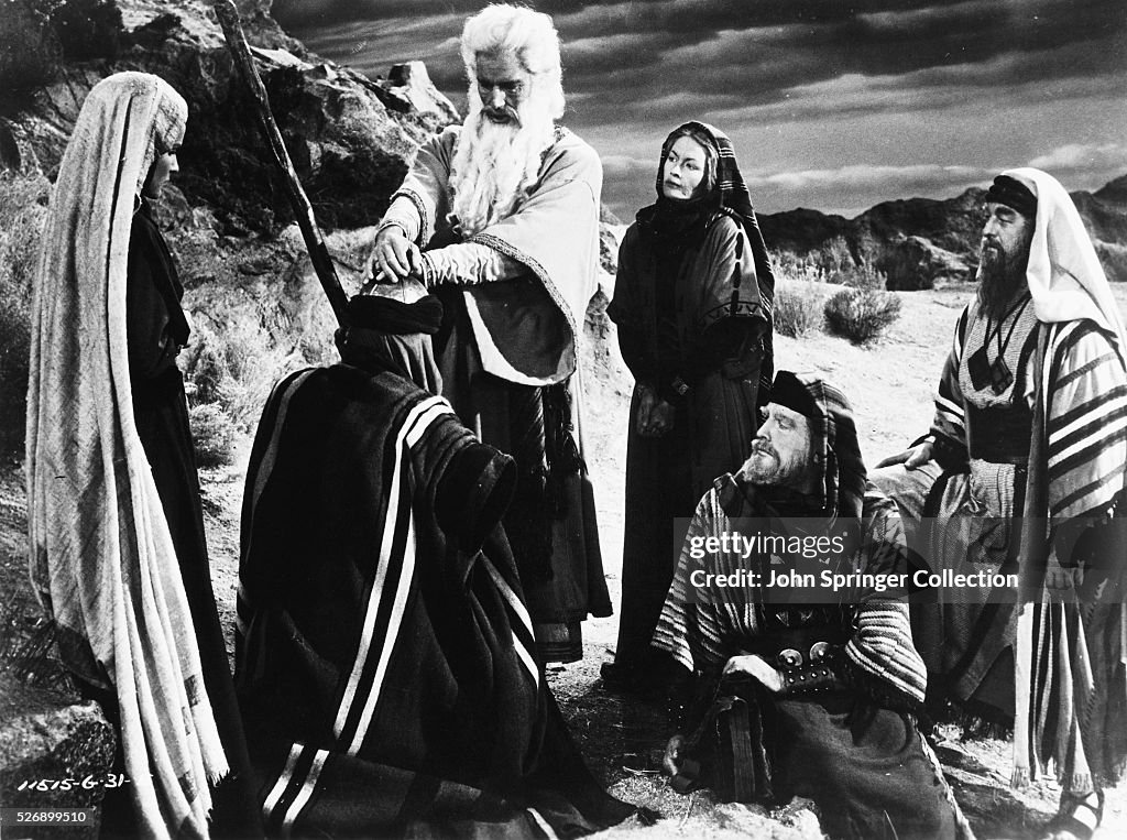 Charlton Heston in The Ten Commandments
