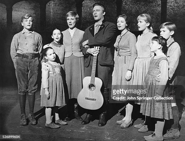 The Von Trapp family singing from the 1965 film The Sound of Music.
