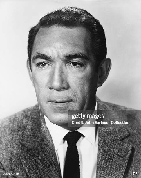 Actor Anthony Quinn