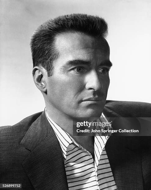 Actor Montgomery Clift