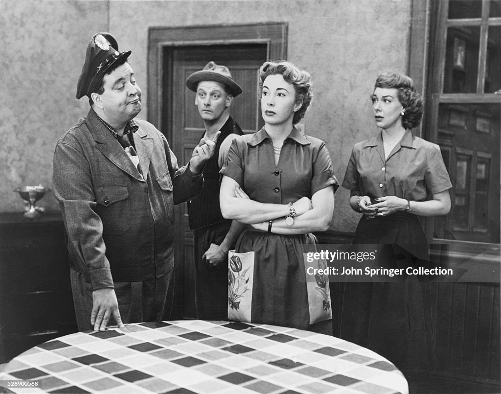 Cast of The Honeymooners