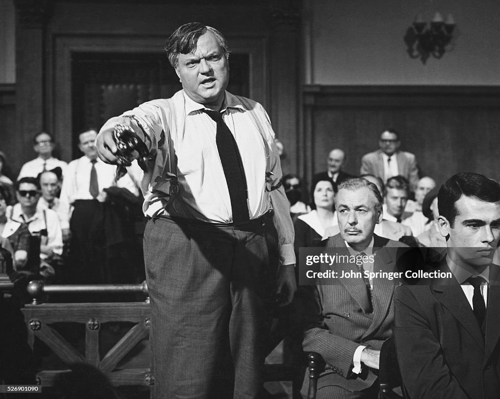 Orson Welles in Compulsion