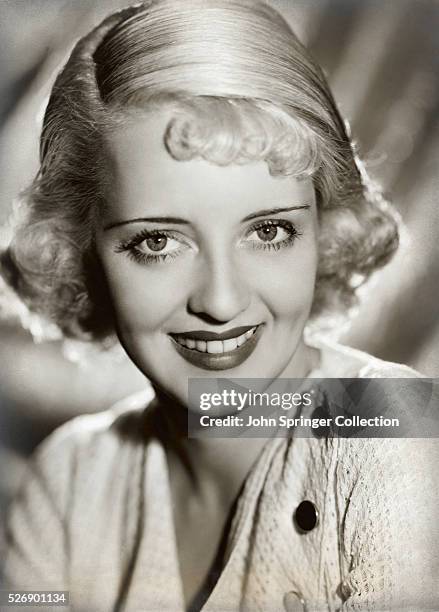 Actress Bette Davis in a publicity shot for Ex-Lady.