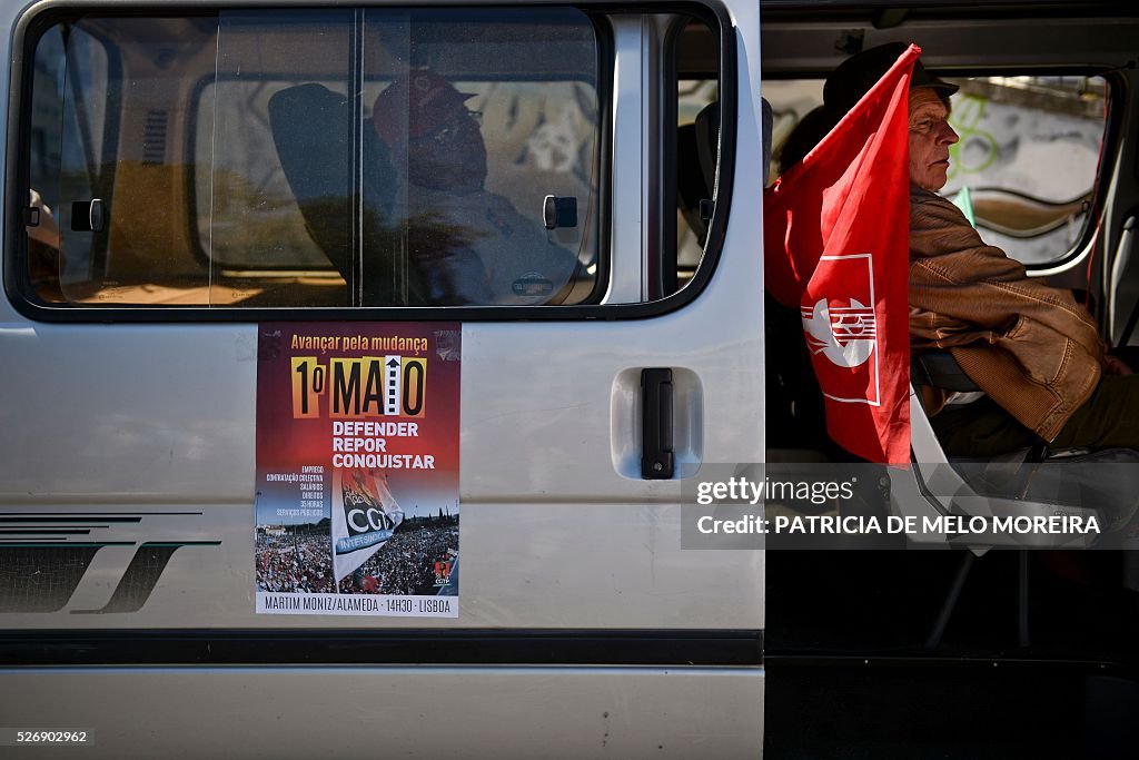 PORTUGAL-LABOUR-MAY1-DEMONSTRATION