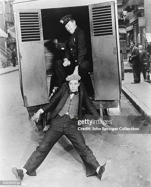 Buster Keaton in The Cameraman