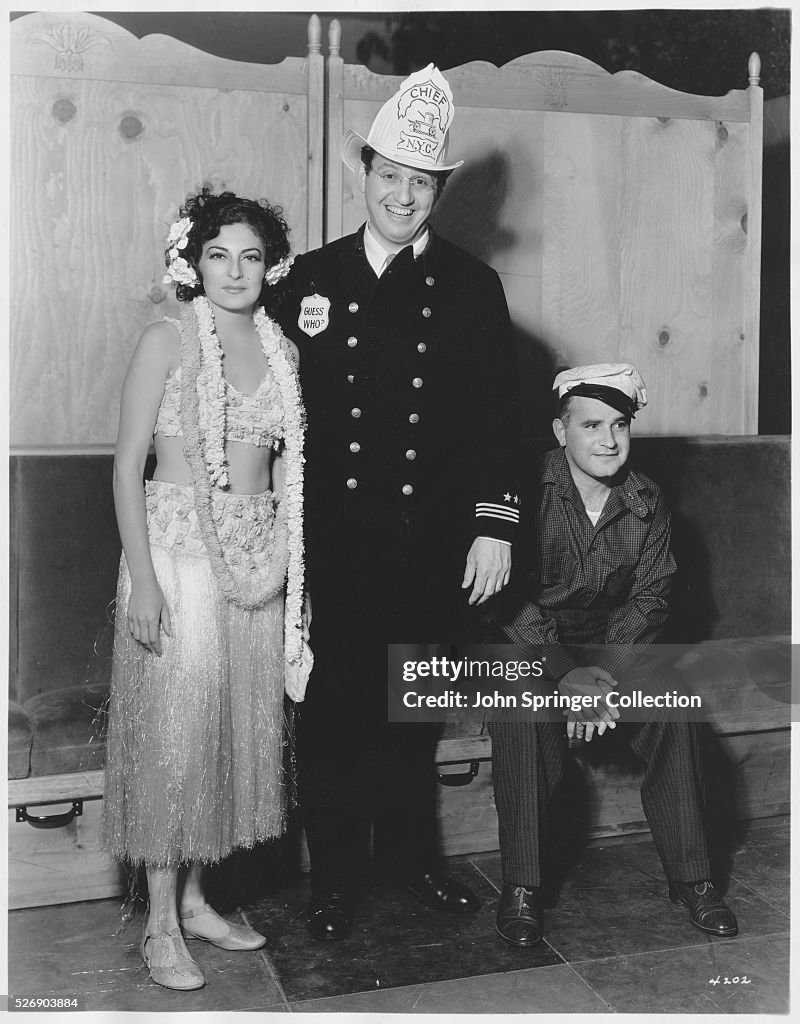 Irene Selznick, David O. Selznick and Myron Selznick in Costumes