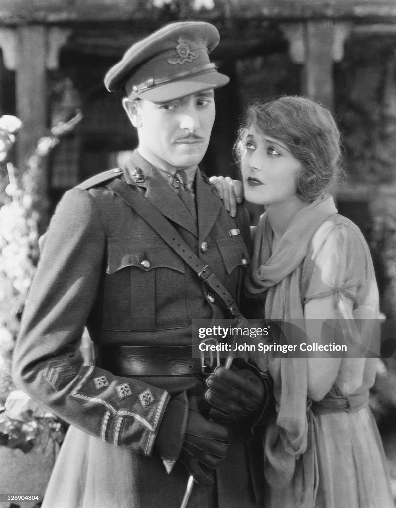 Ronald Colman and Vilma Banky in The Dark Angel