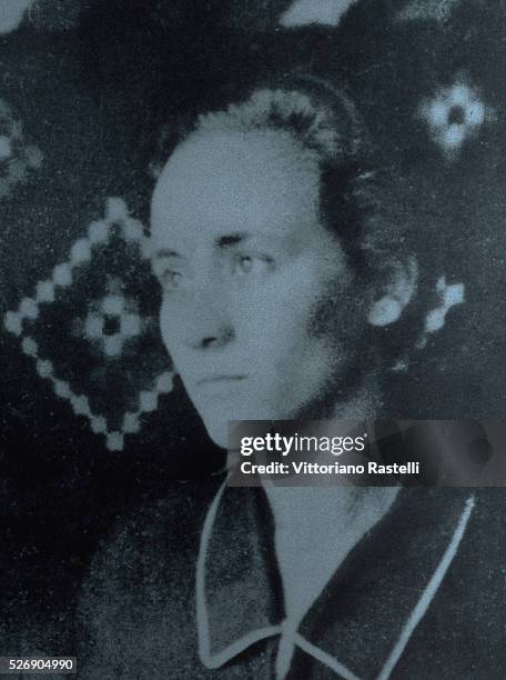 The young Albanian born Anjez�� Gonxhe Bojaxhiu, future Mother Teresa of Calcutta, at the age of 18.