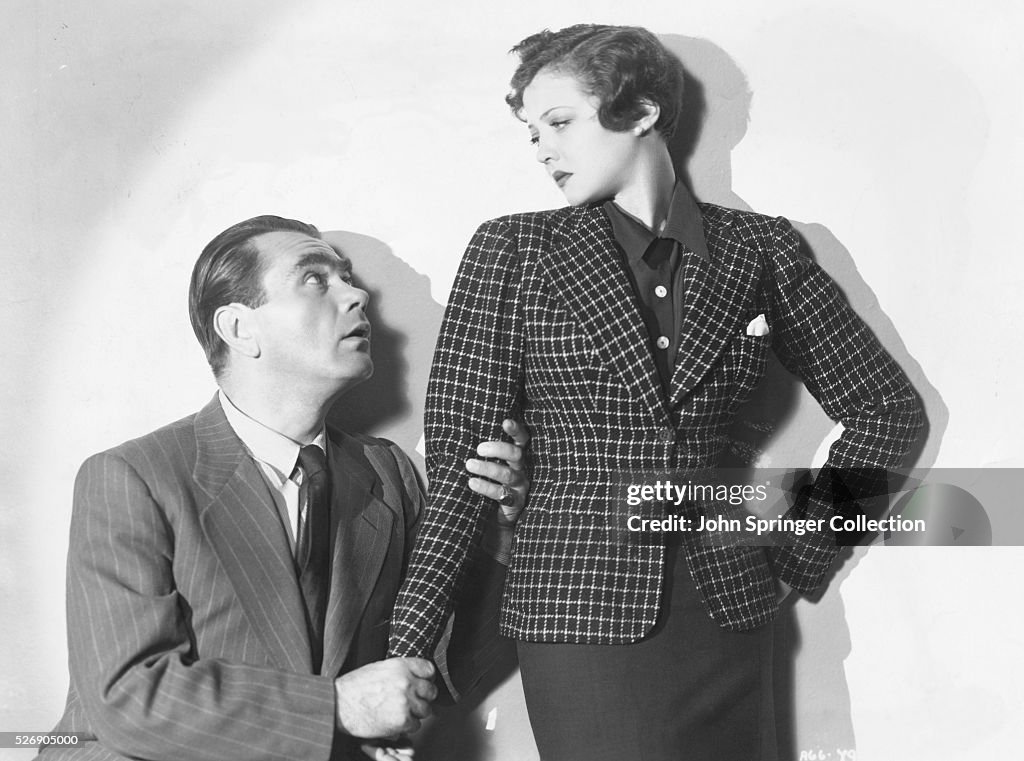 Oscar Homolka and Sylvia Sidney