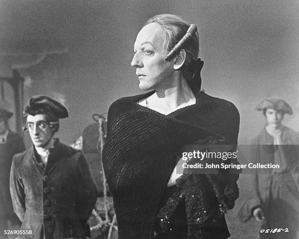Donald Sutherland as 18th-century libertine Casanova in the Federico Fellini's 1976 rendition of Casanova.