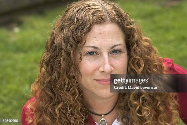 Author Jodi Picoult poses for a portrait at The Wilde Theatre on April 24, 2005 in Bracknell England. Picoult is in England to promote her latest...