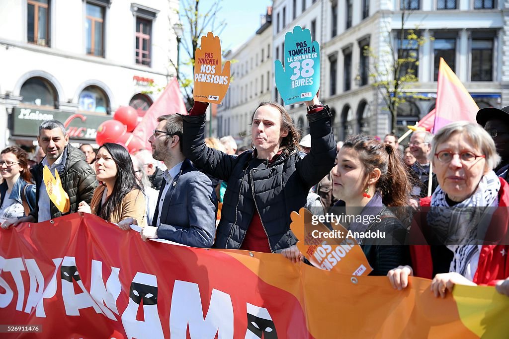 May Day Rally in Brussels