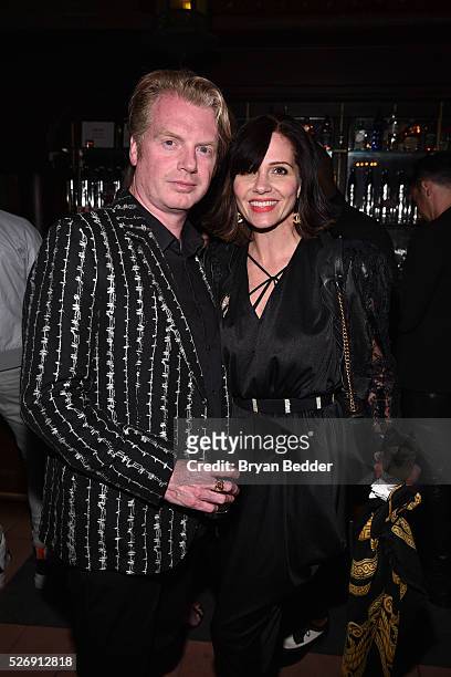 Fashion Stylist Cannon and guest attend the Gisele Bundchen Spring Fling book launch on April 30, 2016 in New York City.