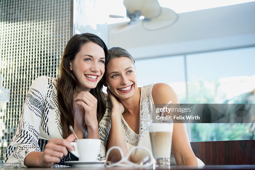 Women in a coffee shop