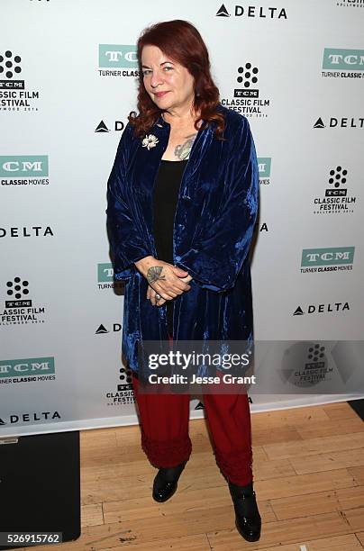 Writer/director Allison Anders attends 'All That Heaven Allows' screening during day 4 of the TCM Classic Film Festival 2016 on May 1, 2016 in Los...