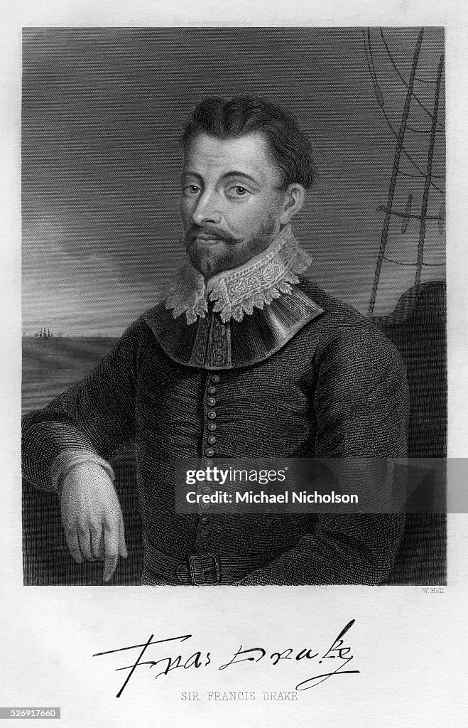 Sir Francis Drake by William Holl