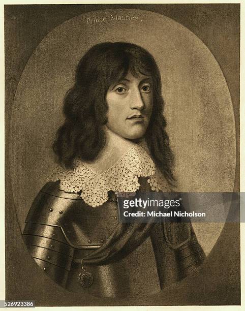Portrait of Maurice, Prince Palatine by Gerard Honthorst