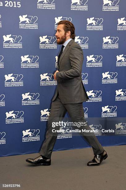 Italy- "Everest " Photocall- 72nd Venice Film Festival Jake Gyllenhaal at the " Everest " photocall during 72nd Venice Film Festival