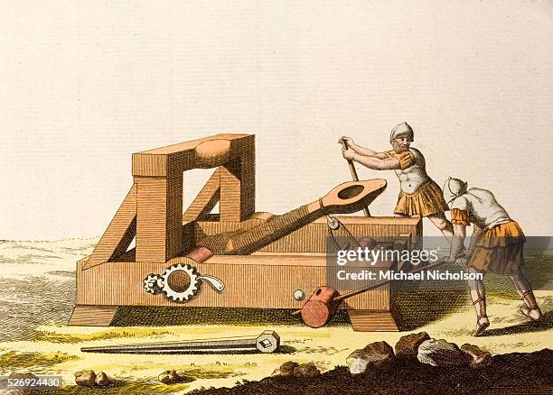 Roman Machine Roman Siege Weapons Photos and Premium High Res Pictures - Getty Images