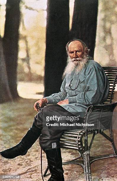 Leo Tolstoy Dressed a Peasant