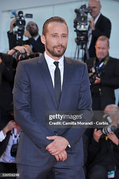 Italy- " A bigger splash " Photocall- 72nd Venice Film Festival Matthias Schoenaerts at the "A bigger splash " photocall during 72nd Venice Film...