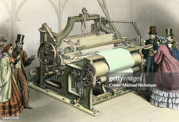 Taylors Patent Power Loom Calico Machine