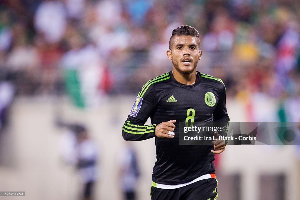 Soccer, 2015 CONCAAF Gold Cup Quarter Final Match, Mexico National Soccer Team vs Costa Rica Nationa