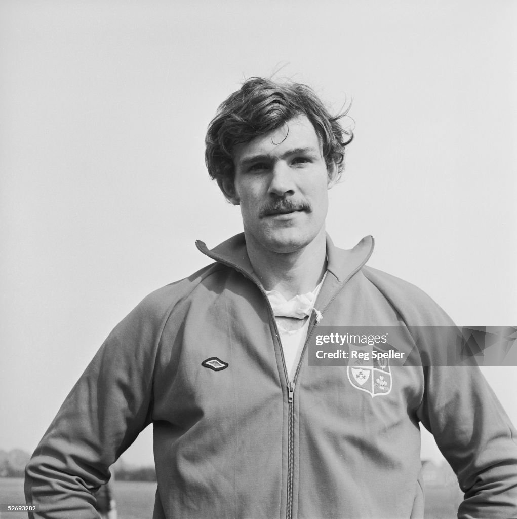 Peter Dixon, a member of the British Lions rugby team set to tour ...