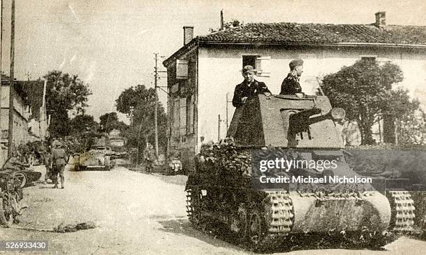 The Panzerj��ger I , a Skoda 4.7 cm anti-tank gun monted on a converted Panzer I chassis. 200 of these conversions were produced in 1940/1 in order...
