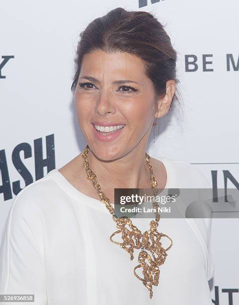 Marisa Tomei attends the "Ricki and the Flash" world premiere in New York City. �� LAN