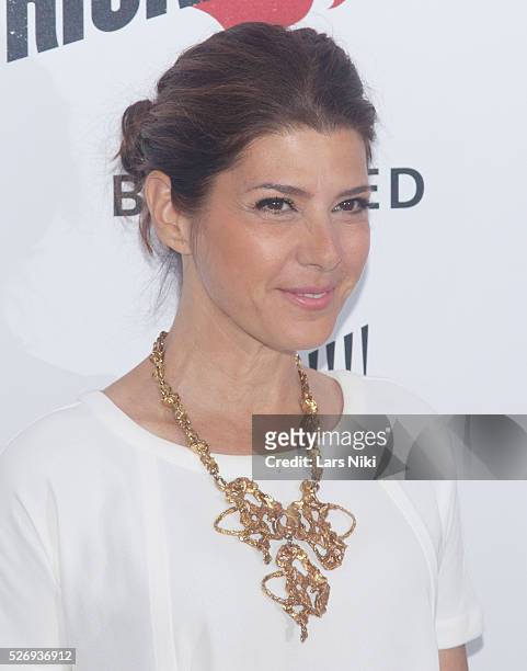 Marisa Tomei attends the "Ricki and the Flash" world premiere in New York City. �� LAN