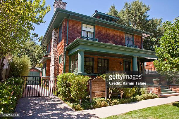 The former home and garage of Hewlett-Packard founders Bill Hewlett and Dave Packard where the company first started in 1938. The house became a...
