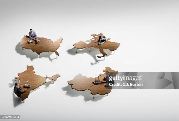 continent tables - diplomacy stock pictures, royalty-free photos & images