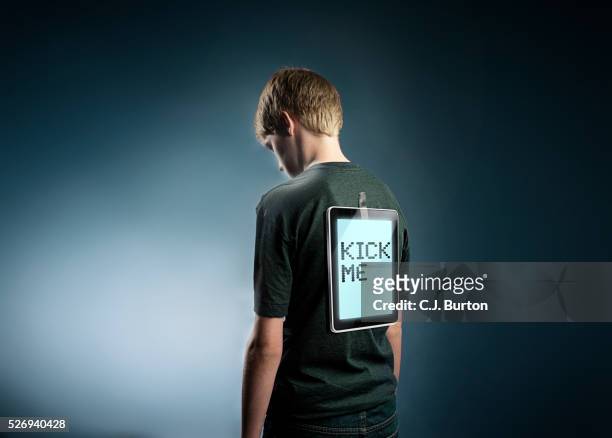 cyber bullying - cyberbullying stock pictures, royalty-free photos & images