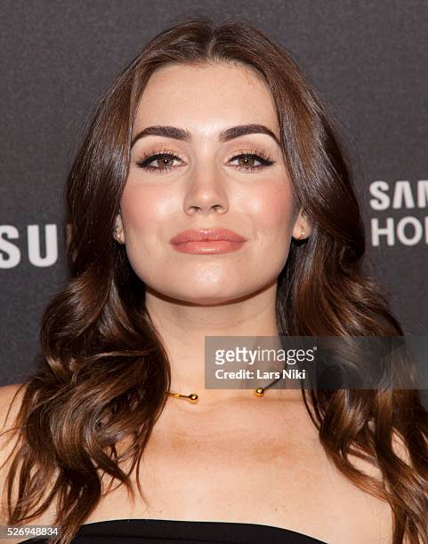 Sophie Simmons attends the "Samsung Hope for Children Gala" at the Hammerstein Ballroom in New York City. �� LAN