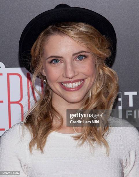 Wallis Currie-Wood attends "The Intern" New York premiere at Ziegfeld Theater in New York City. �� LAN