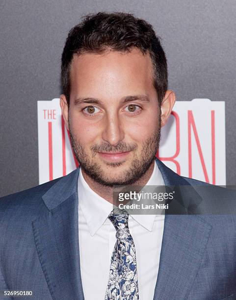 Jason Orley attends "The Intern" New York premiere at Ziegfeld Theater in New York City. �� LAN