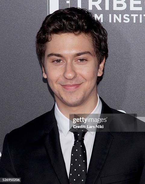 Nat Wolff attends "The Intern" New York premiere at Ziegfeld Theater in New York City. �� LAN