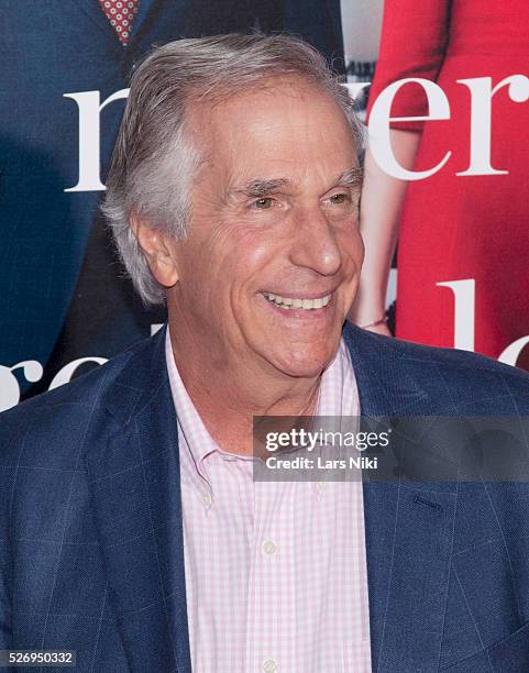 Henry Winkler attends "The Intern" New York premiere at Ziegfeld Theater in New York City. �� LAN