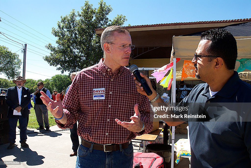 Candidte Paul Davis in Emporia Today