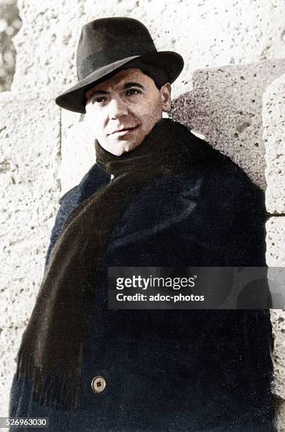 Jean Moulin , member of the French Resistance during World War II. In 1939. Coloured photograph.