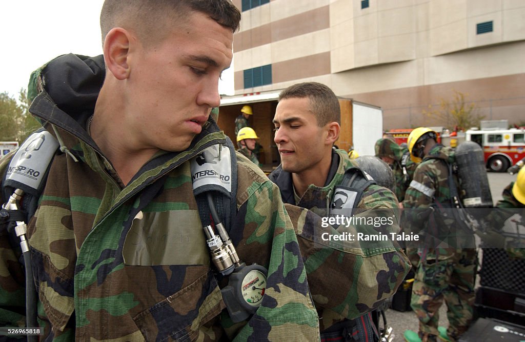 FDNY and US Marines Participate in Biochemical Attack Simulations