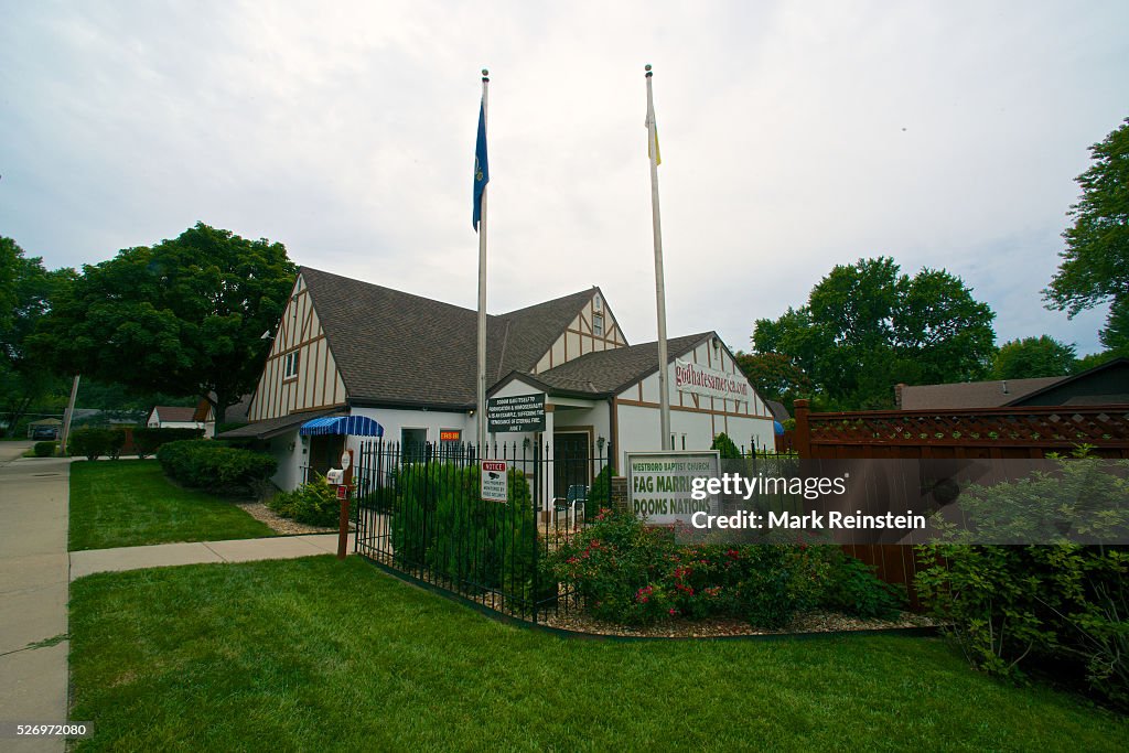 Westboro Baptist Church Compound and the Rainbow House