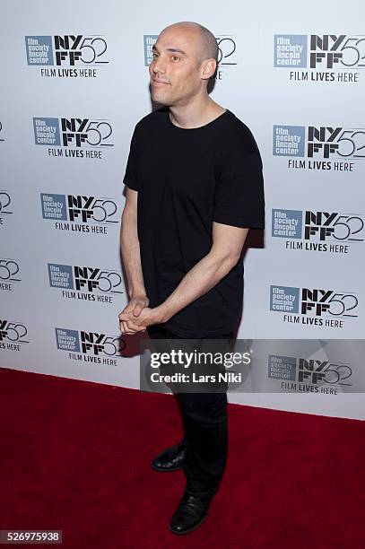 Joshua Oppenheimer attends "The Look of Silence" premiere at Alice Tully Hall in New York City. �� LAN