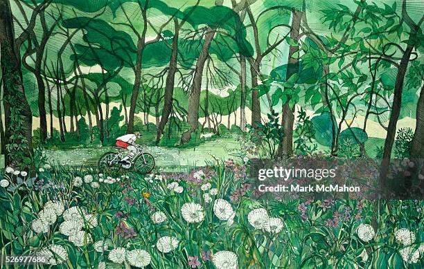 Bike Rider by Mark McMahon