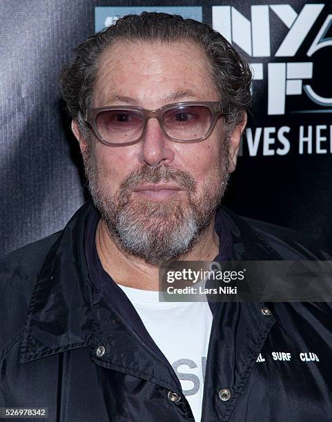 Julian Schnabel attends the "Inherent Vice" premiere at Alice Tully Tall during the 52nd New York Film Festival in New York City. �� LAN